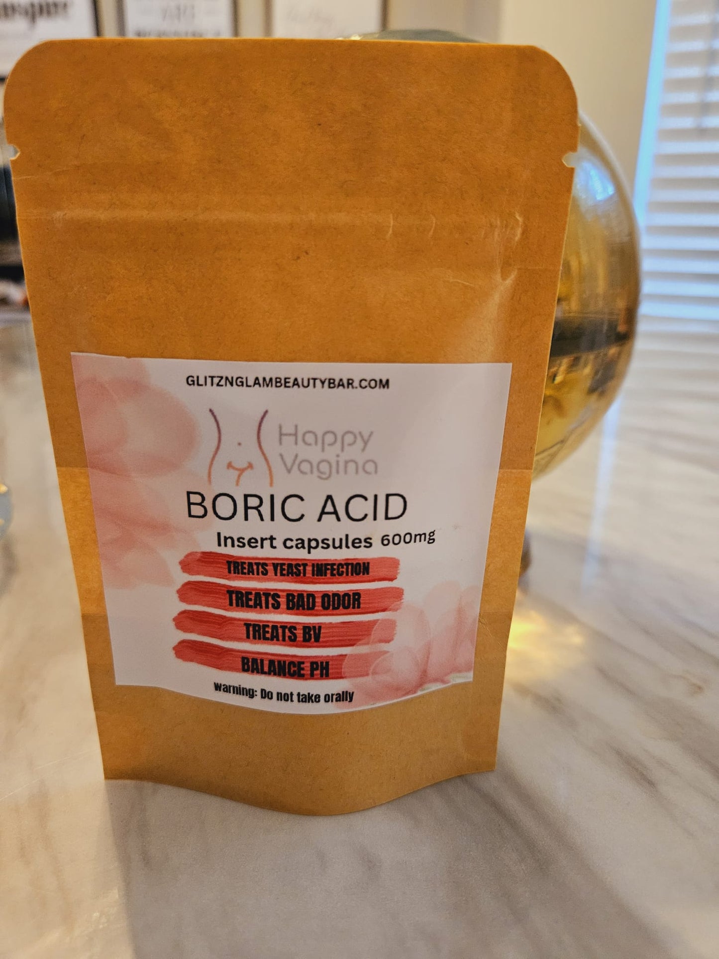 Boric acid suppositories (30pk)
