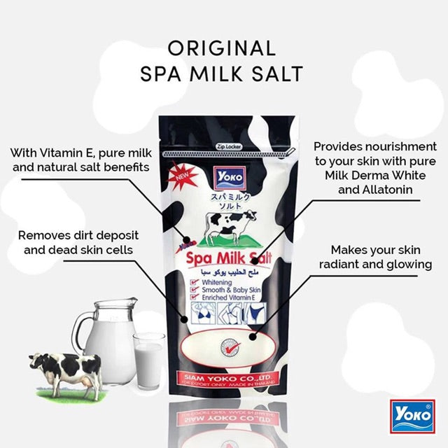 Yoko Spa Milk Salt With Vitamin E, 300 Gm
