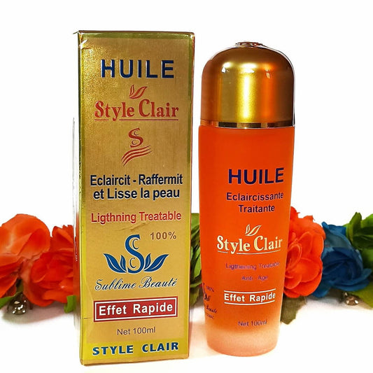 Huile Style Clair Strong Lightening Fast Action Body Oil 100ml
