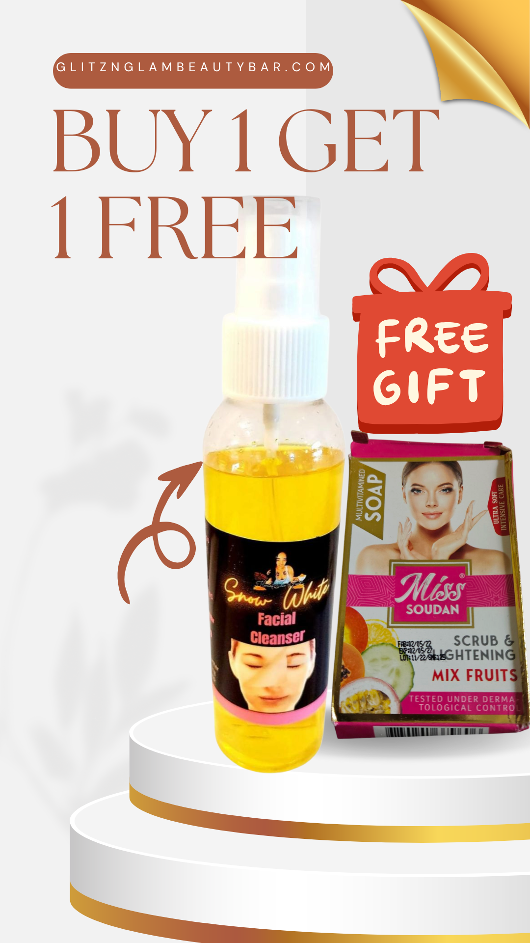 Snow white facial cleanser 4oz
