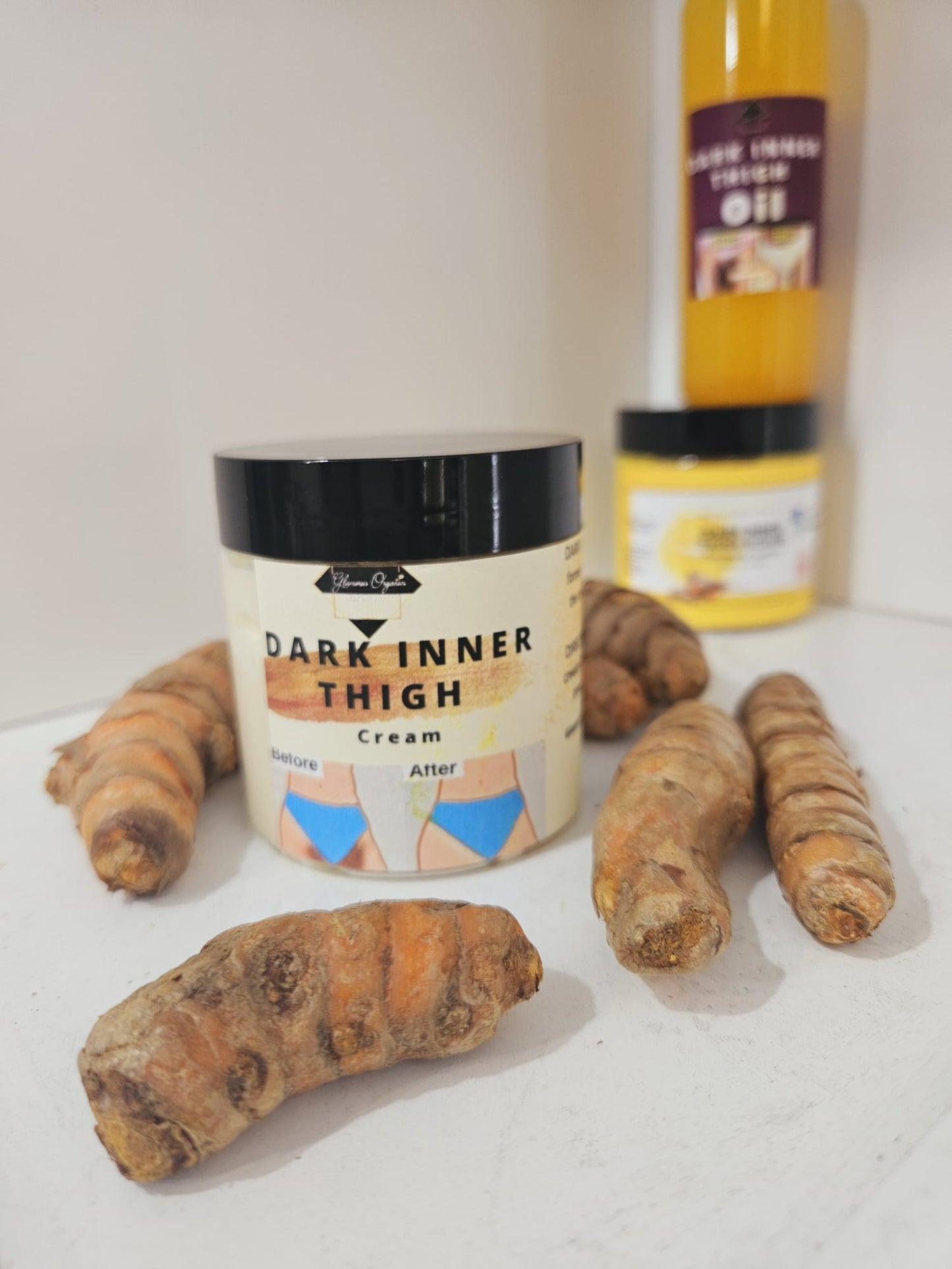 Dark inner thigh cream
