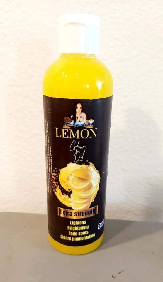 Lemon body oil