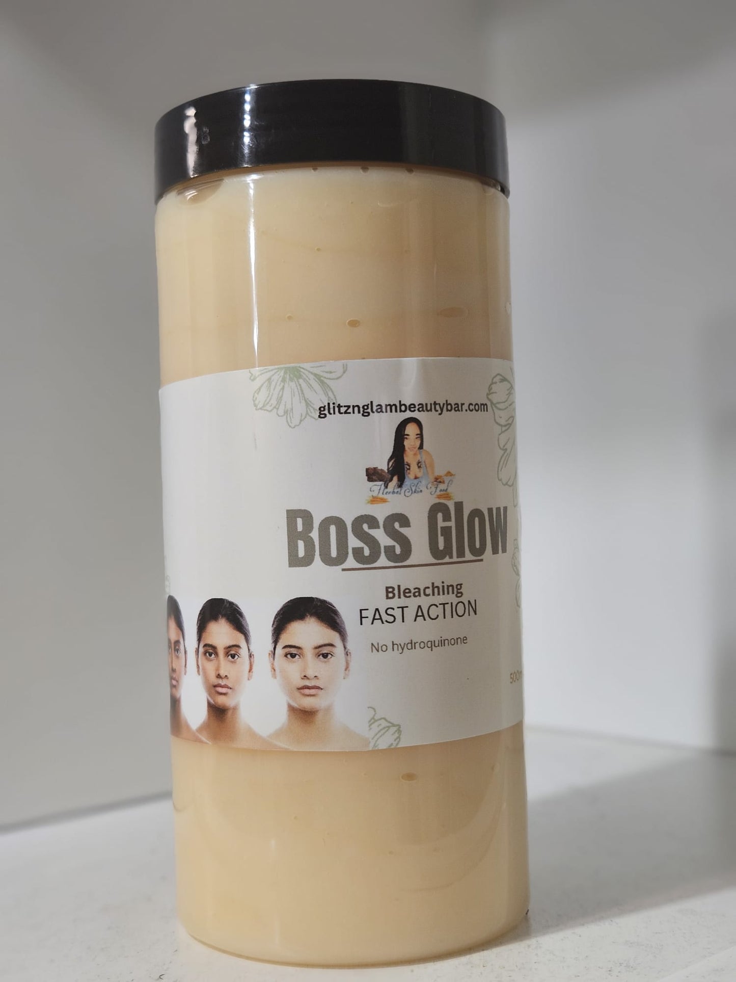 Boss glow body cream