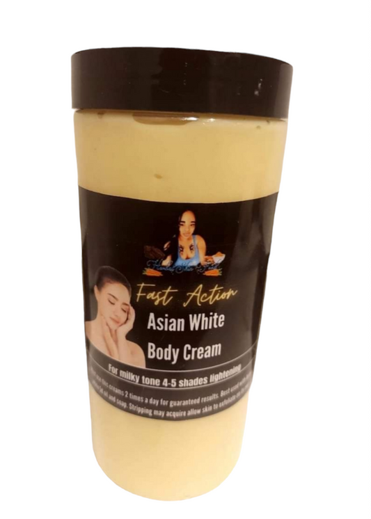 Asian white body cream 16oz
