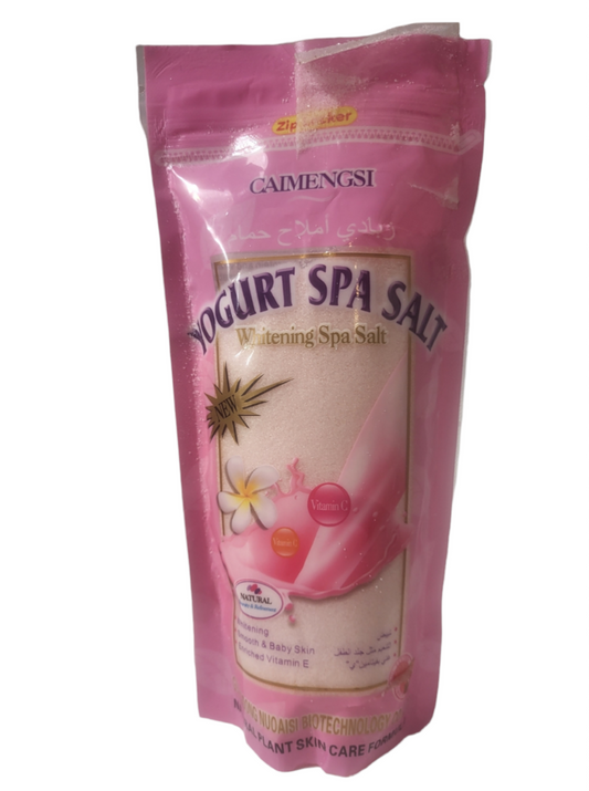 Yogurt spa salt