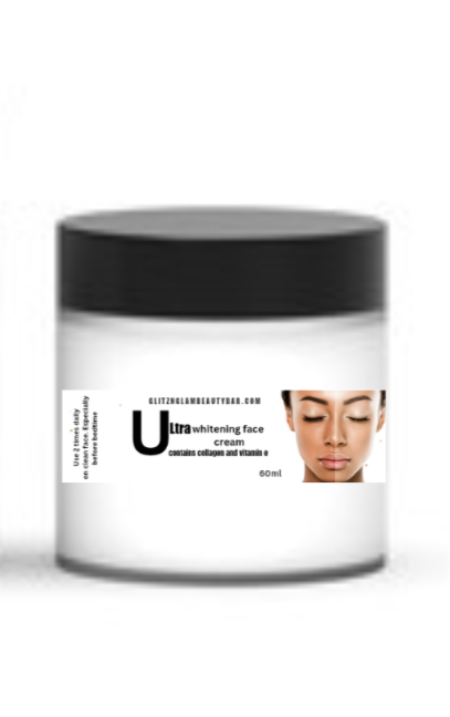 Ultra whitening face cream 2 oz